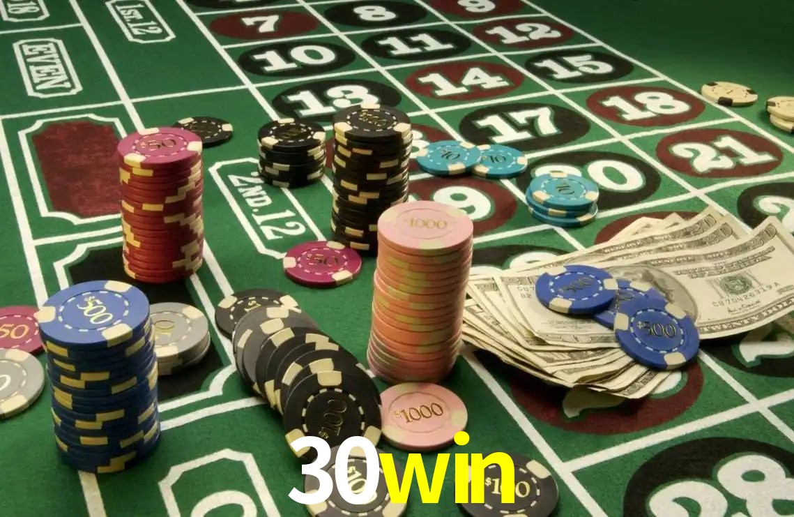 Sinta a adrenalina dos jogos de cassino com 30win